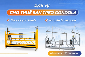 Lý Do Nên Sử Dụng Sàn Treo Gondola Trong Thi Công Cao Tầng